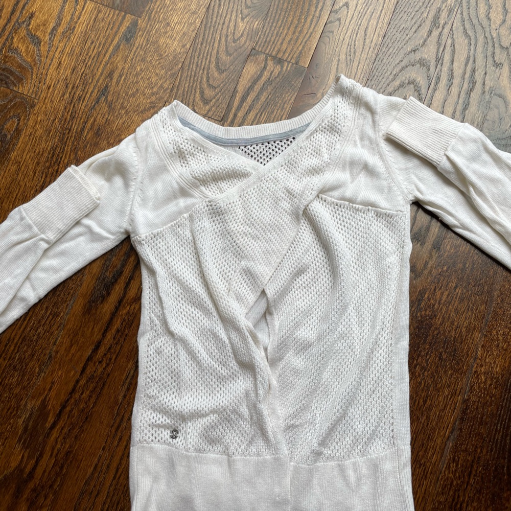 Cross back Lululemon sweater